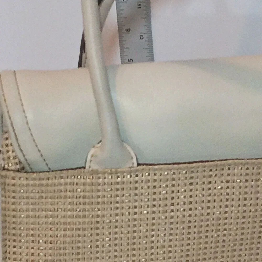 liz claiborne Shoulder Bag Handbag Purse Almond Beige
